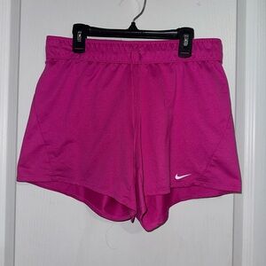 Nike Women's Fuchsia Athletic Shorts